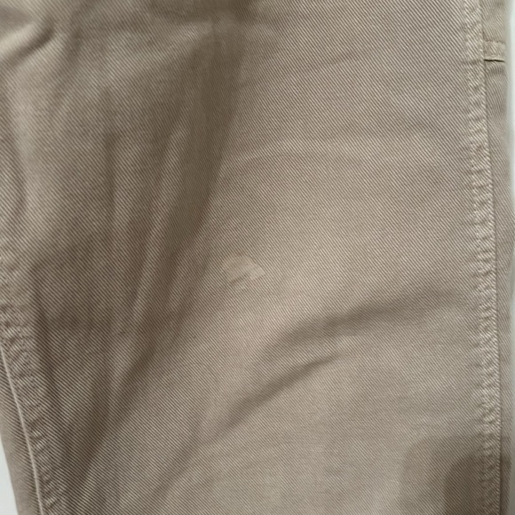 Size 00 wide leg beige denim pants from GARAGE - Picture 3 of 6